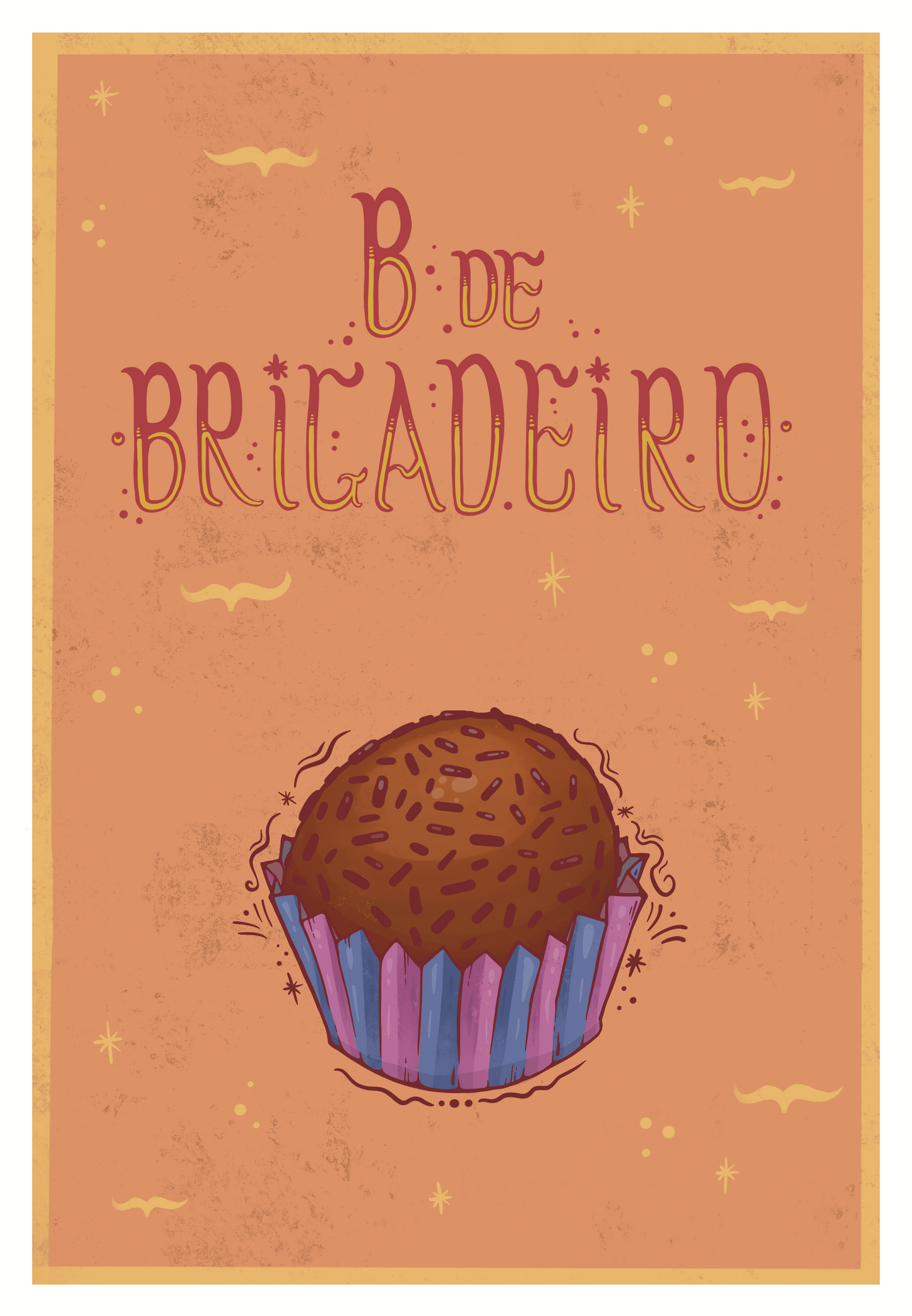 B de Brigadeiro Print