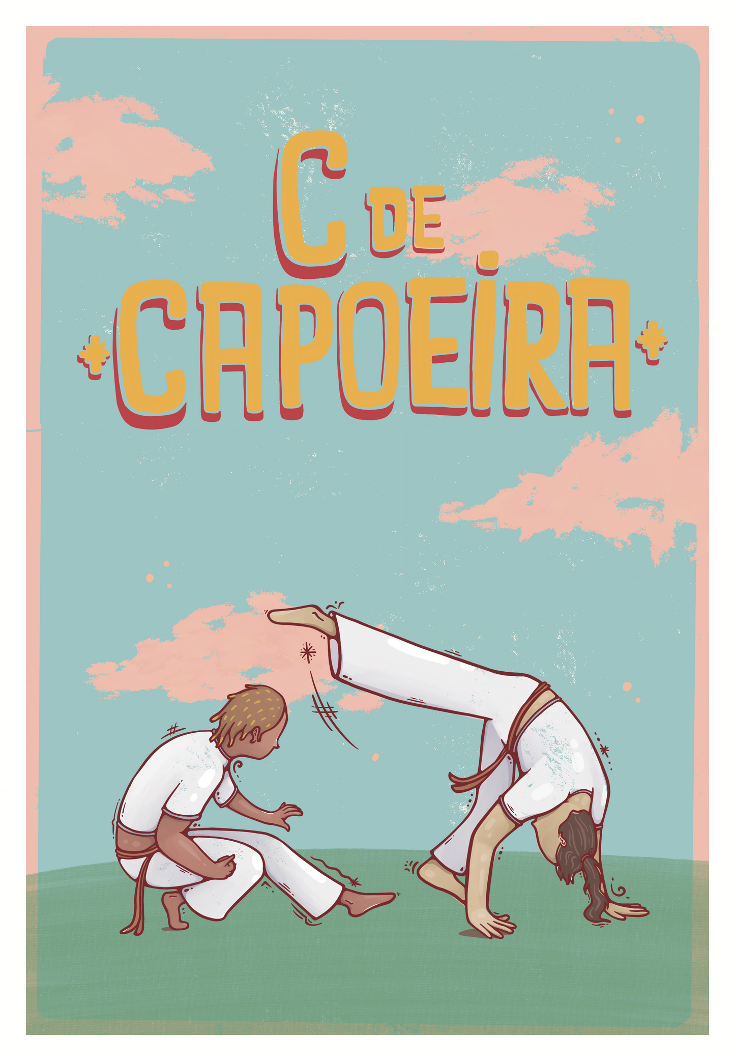 C de Capoeira Print