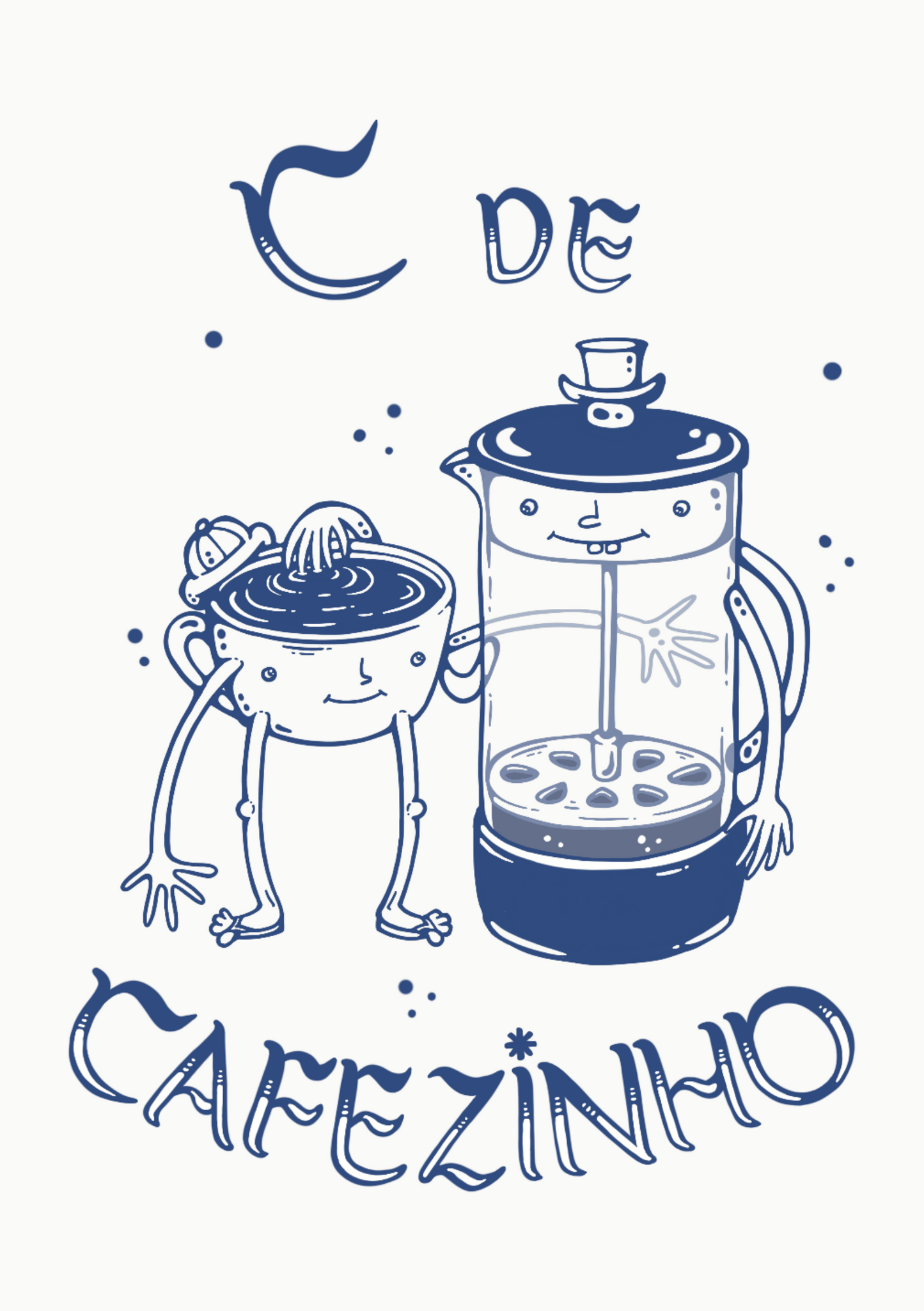 C de Cafezinho Print