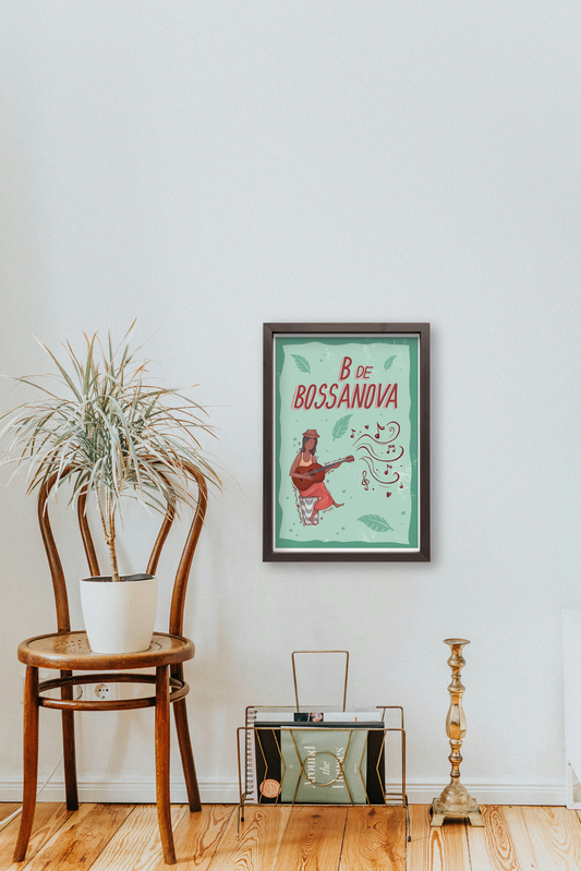 B de Bossa Nova Print
