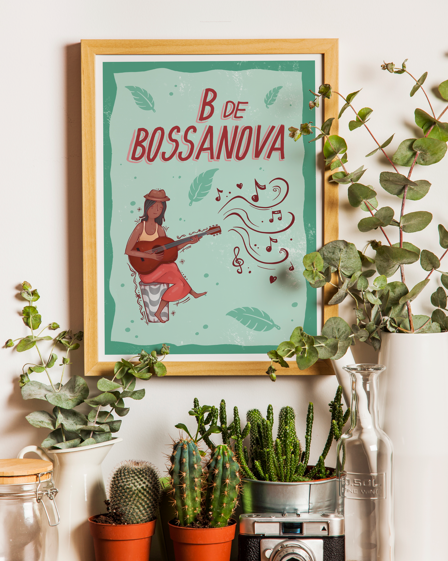 B de Bossa Nova Print