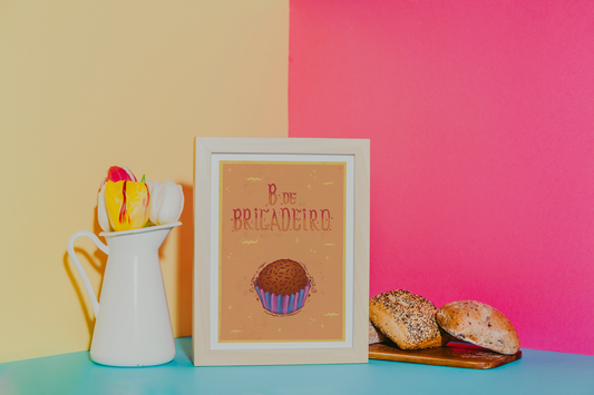 B de Brigadeiro Print