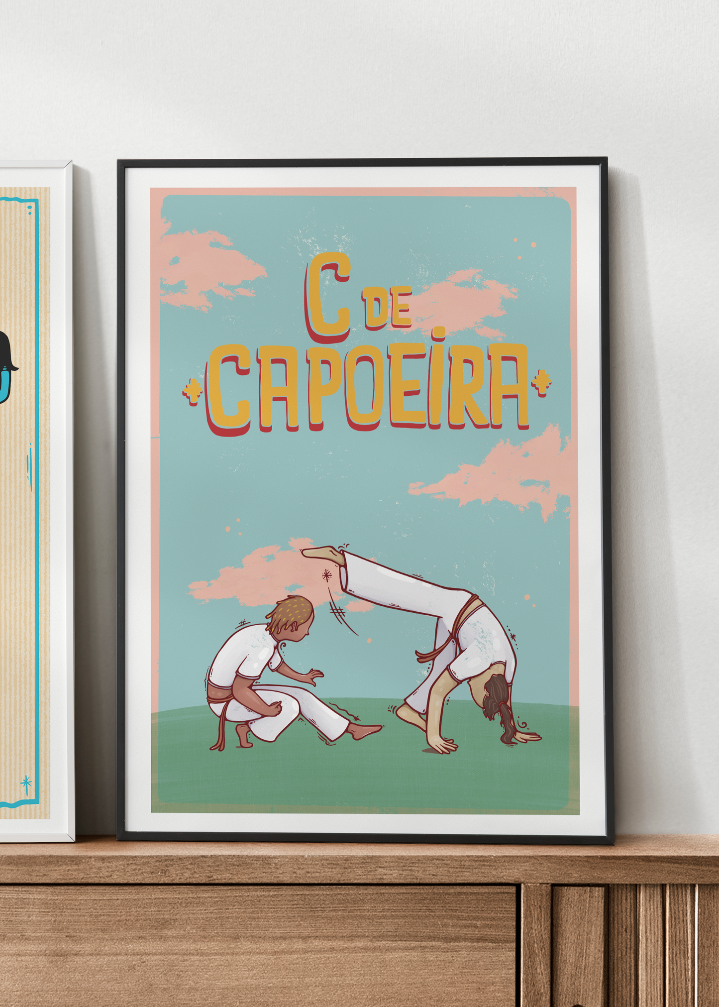 C de Capoeira Print