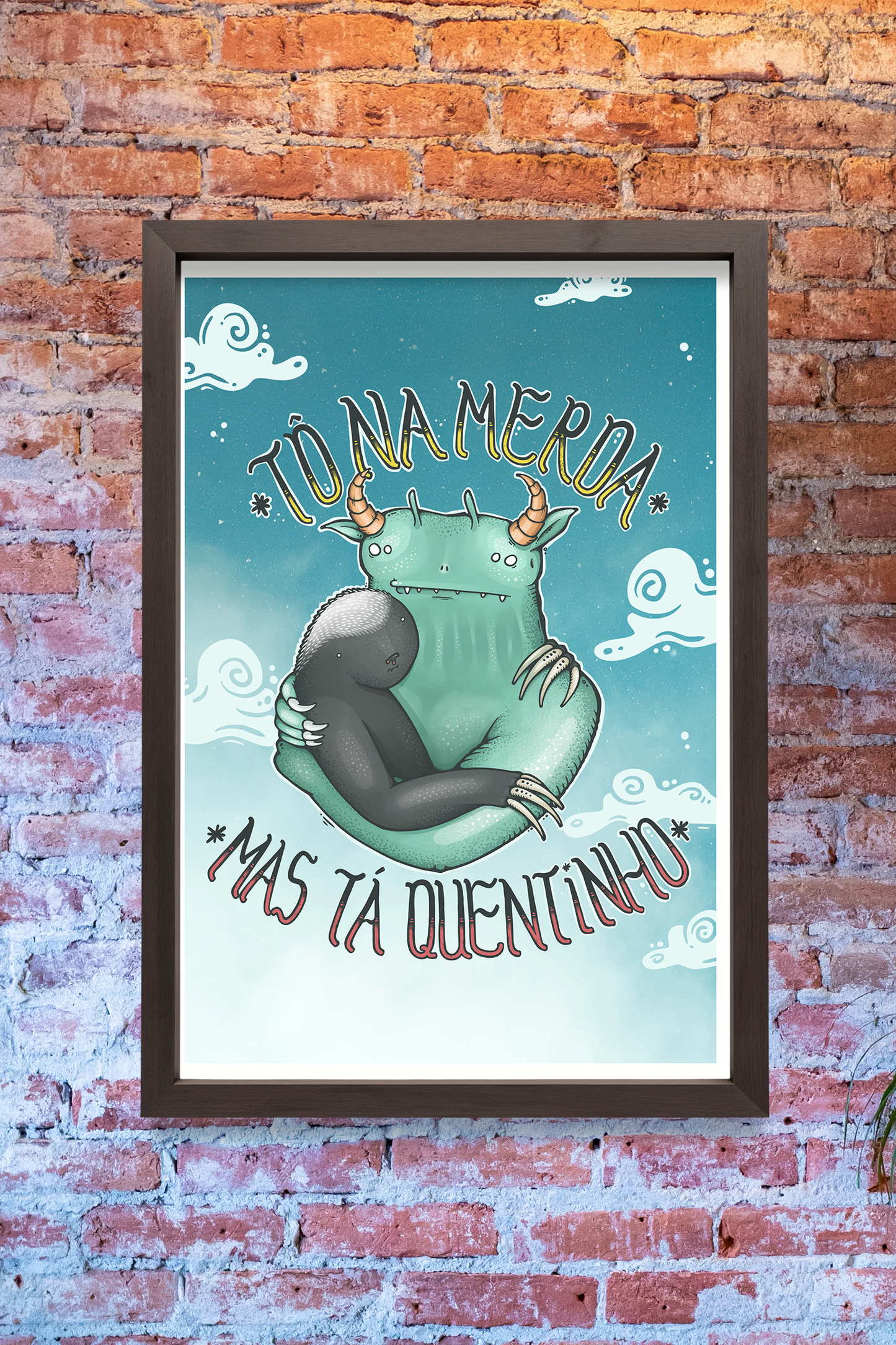 Tô Na Merda Print