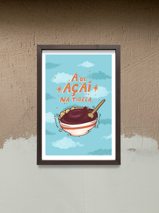 A de Açaí Print