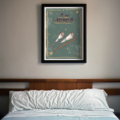 A de Agogó Print