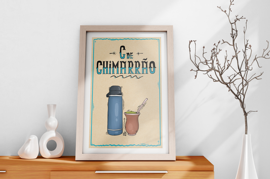 C de Chimarrão Print