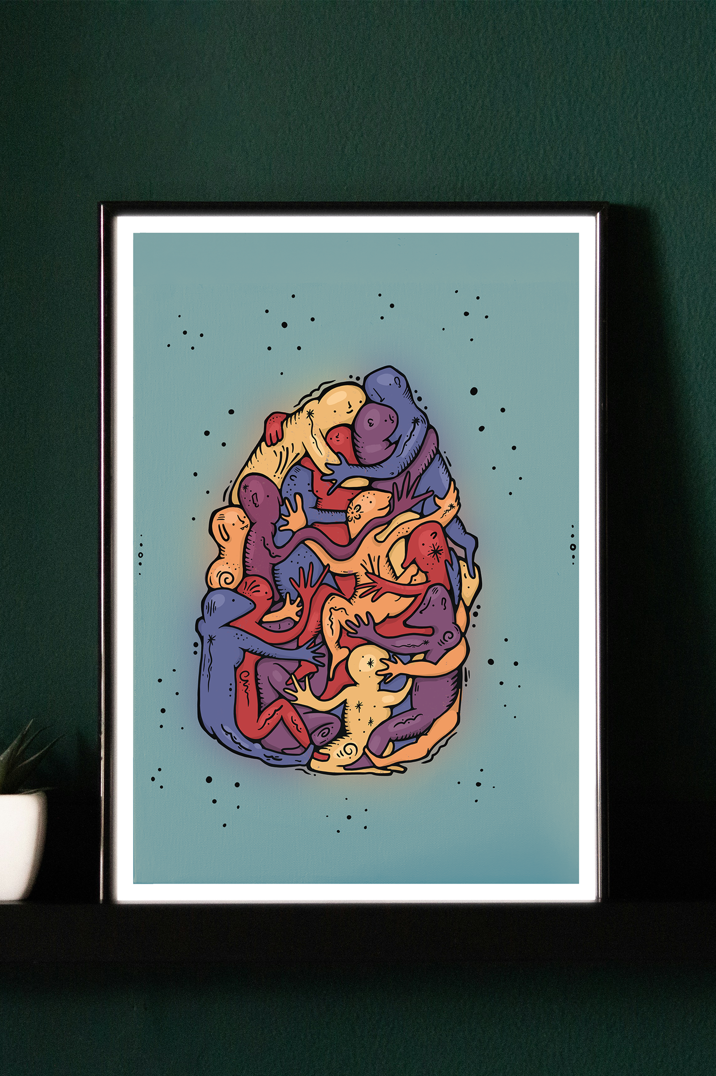 Group Hug Print