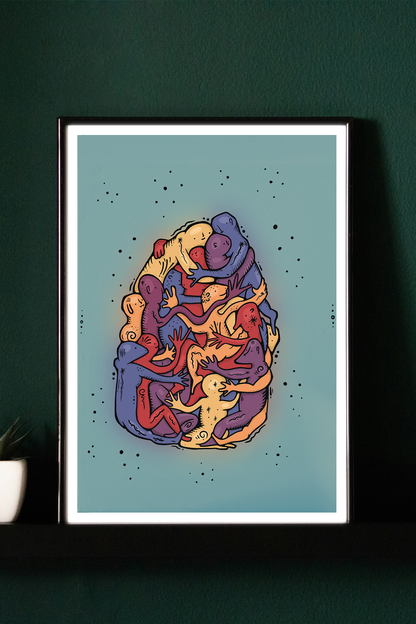 Group Hug Print